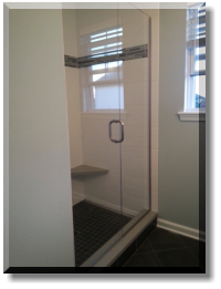 3/8" Frameless Shower Door & Panel/Whitehall PA
