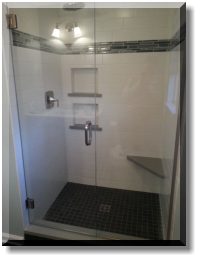 3/8" Frameless Shower Door & Panel/Whitehall PA