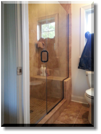 3/8" Oil Rubbed Bronze Frameless Shower Enclosure/Allentown